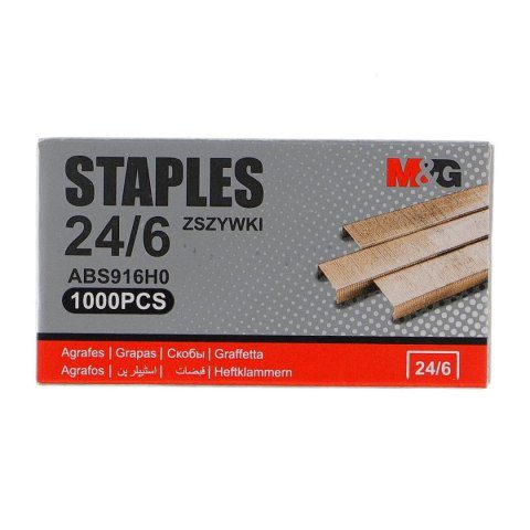 AGRAFES 24/6 1000PCS/CAIXA