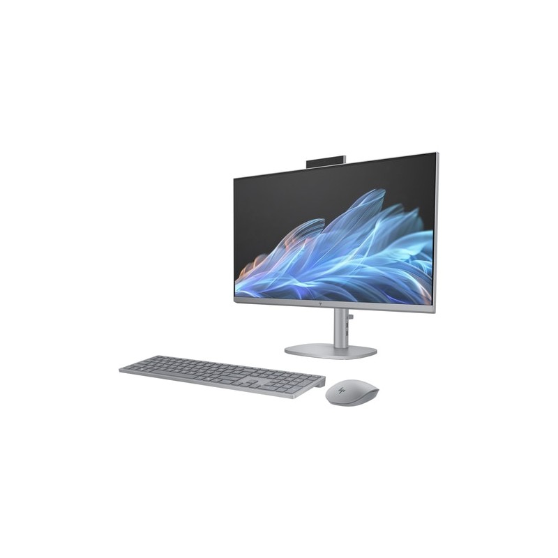 PC HP AIO 27' FHD U7-155H TOUCH 300NITS OMNI X 32G 1TB SSD W11H PRATA - Image 2