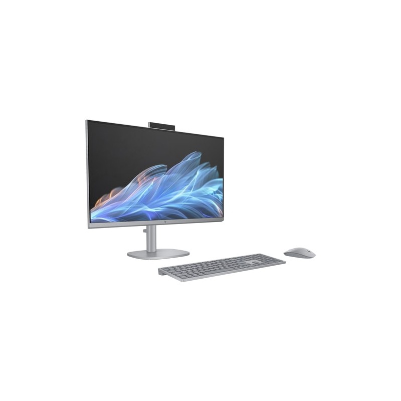 PC HP AIO 27' FHD U7-155H TOUCH 300NITS OMNI X 32G 1TB SSD W11H PRATA - Image 3