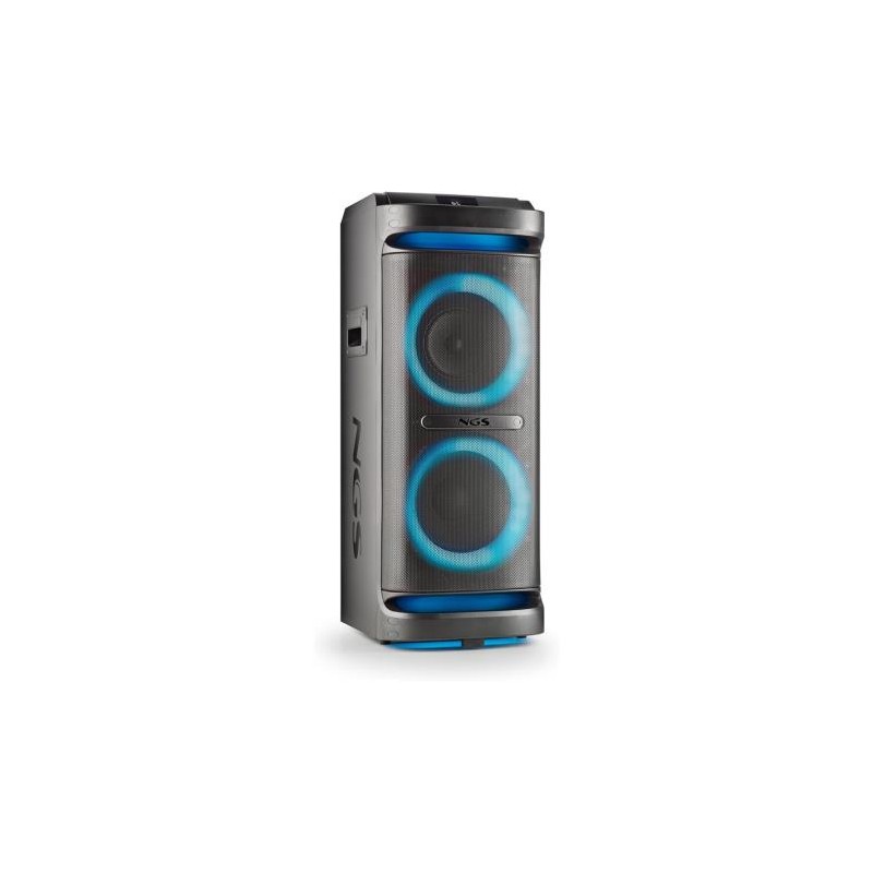 COLUNA NGS BLUETOOTH 2000W WILDSPACE2 PRETA