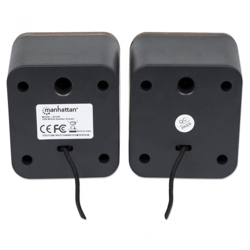 COLUNAS MANHATTAN 2.0 6W RMS PRETA - Image 3